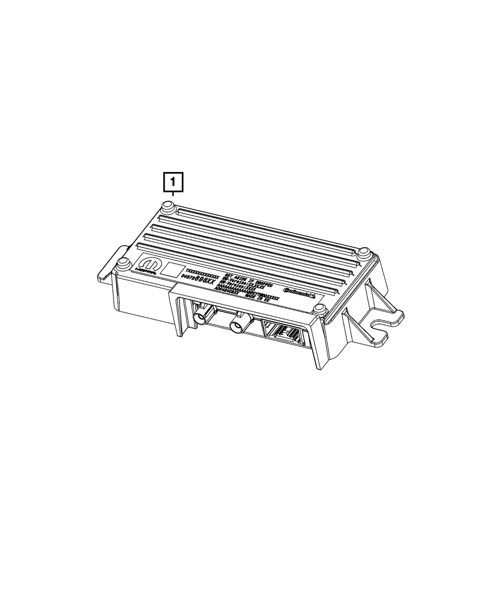 Forward Facing Camera Module - Mopar (04672898AF)
