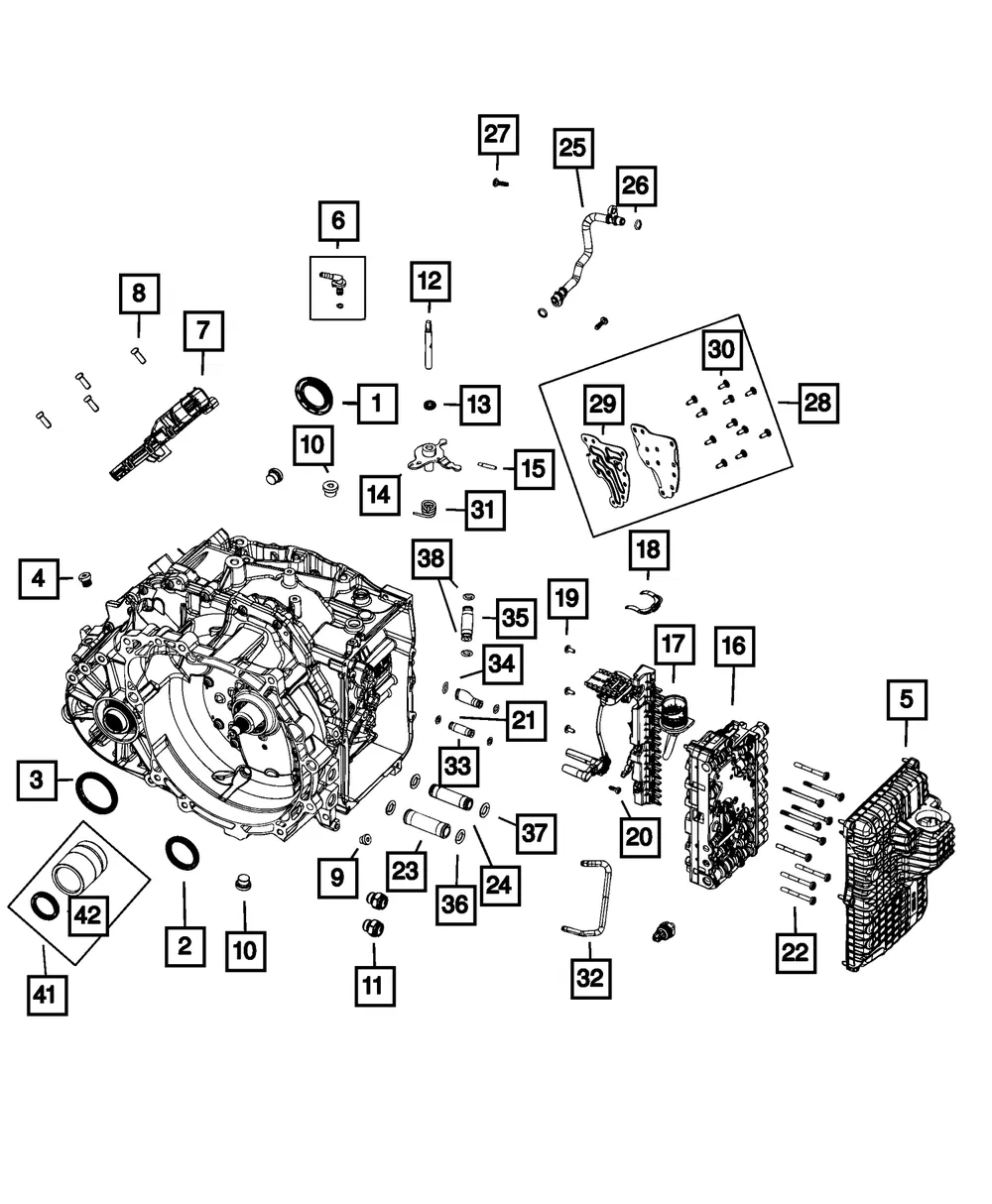 Pressure Sensor - Mopar (04752889AB)