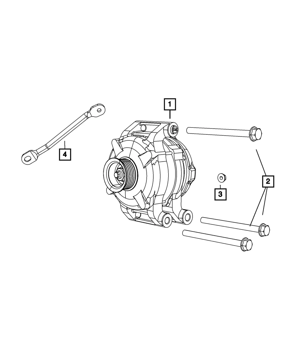 Engine Generator - Mopar (04801834AD)