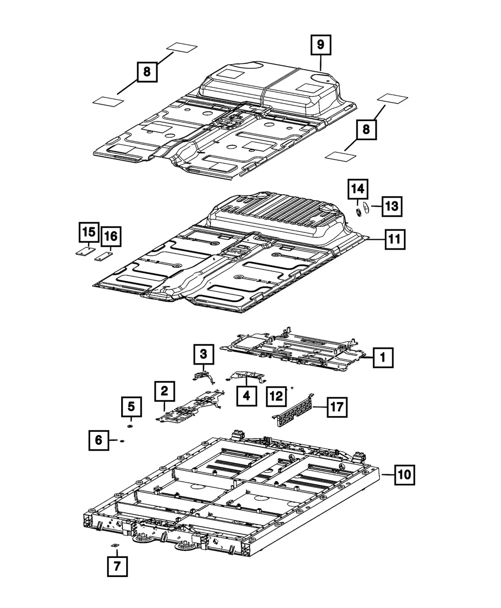 Module Bracket - Mopar (05193257AE)