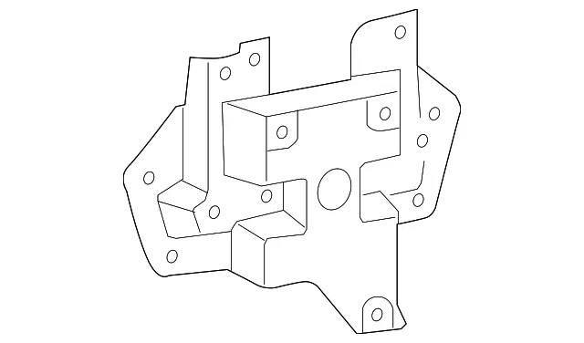Powertrain Control Module Bracket - ACDelco (10307440)