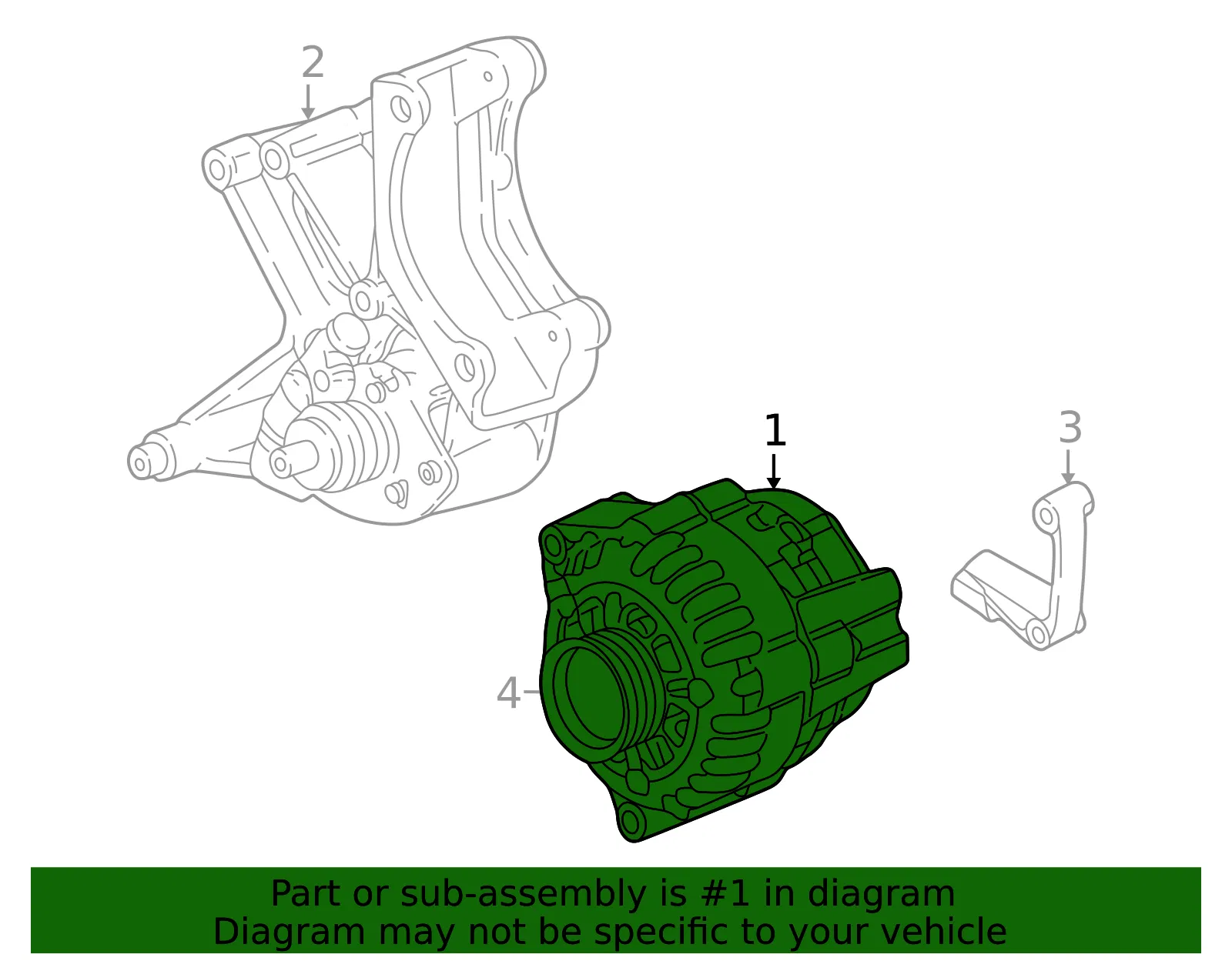 Alternator - GM (10353440)