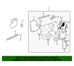 Window Switch - Driver's Side (LH) - GM (10438813)
