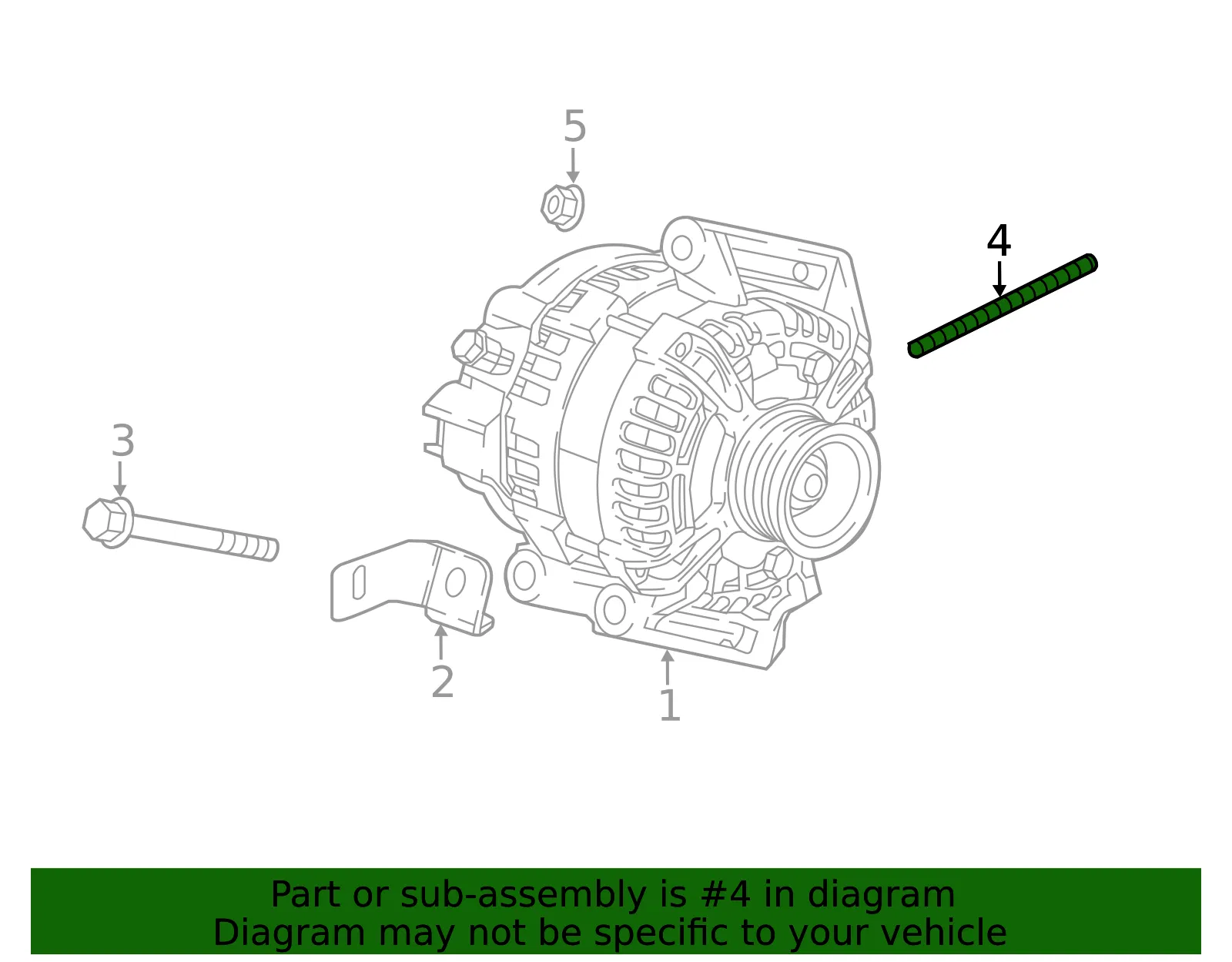 Alternator Stud - GM (11601816)