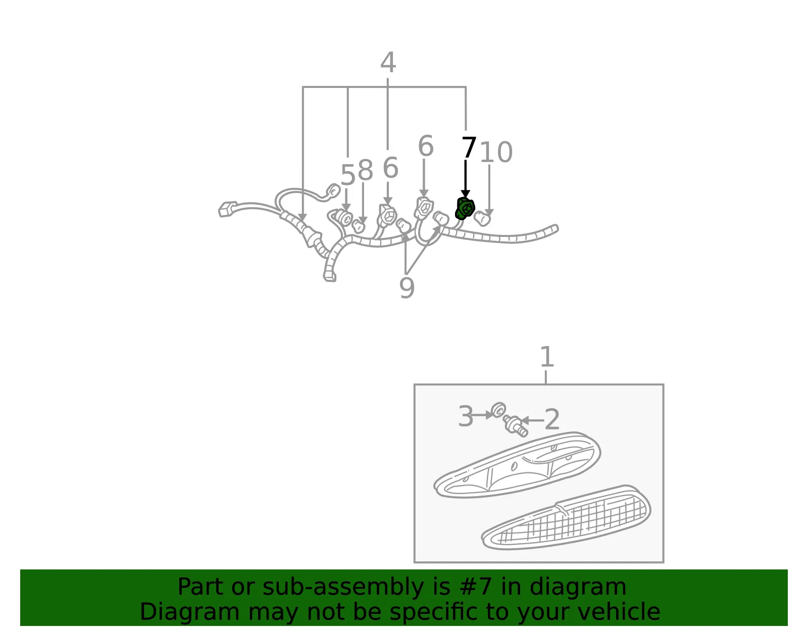 Multi-Purpose Lamp Socket - GM (12141301)