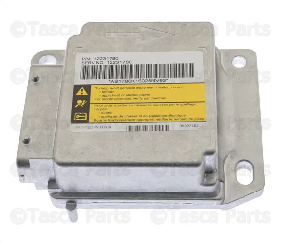 Airbag Sensing and Diagnostic Module - GM (12231780)
