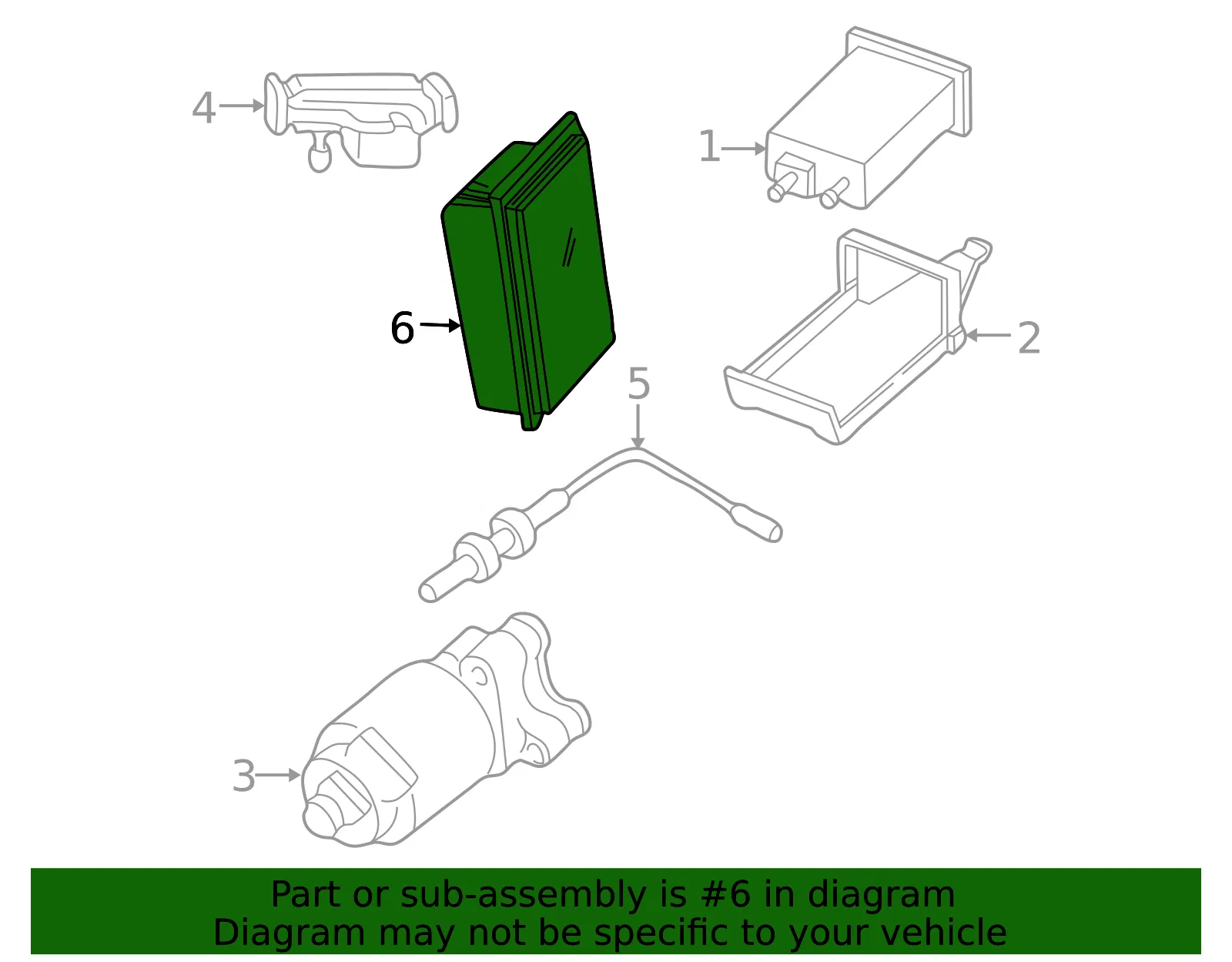 Powertrain Control Module - GM (12576463)