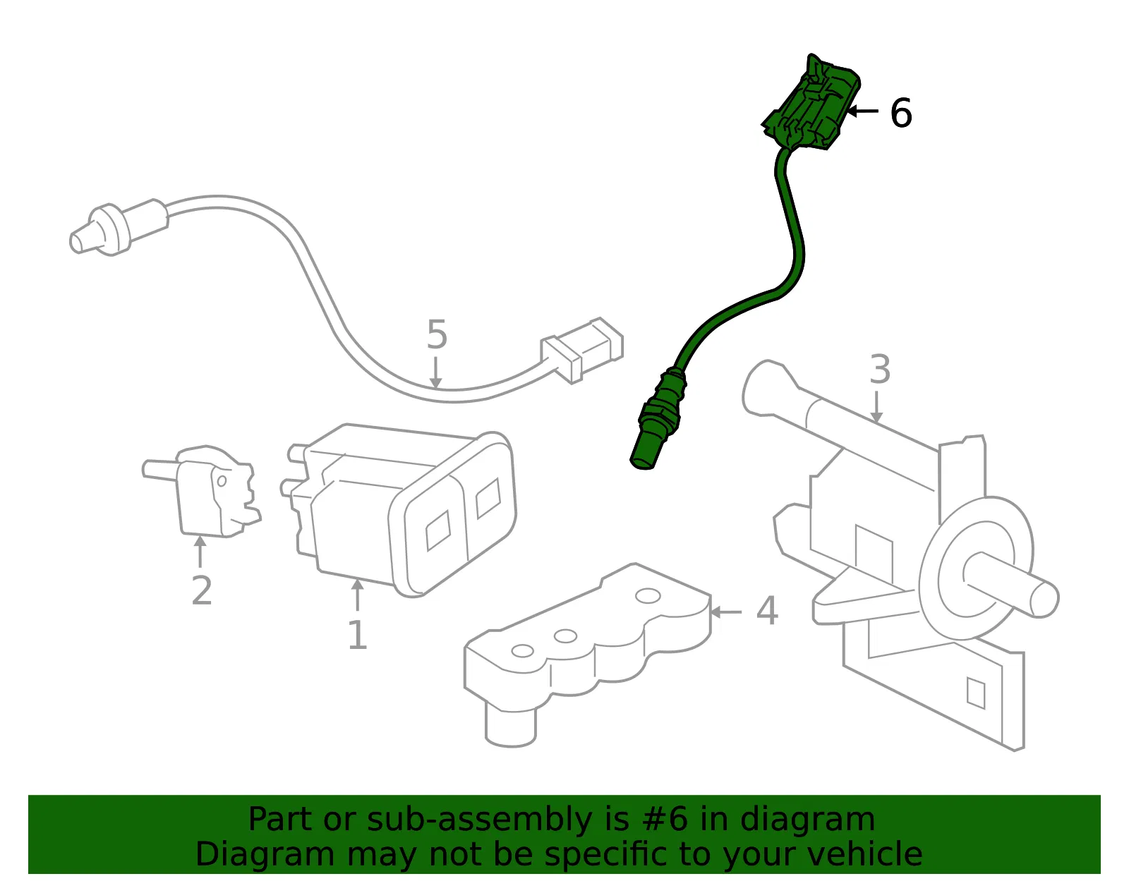 Oxygen Sensor - GM (12598176)