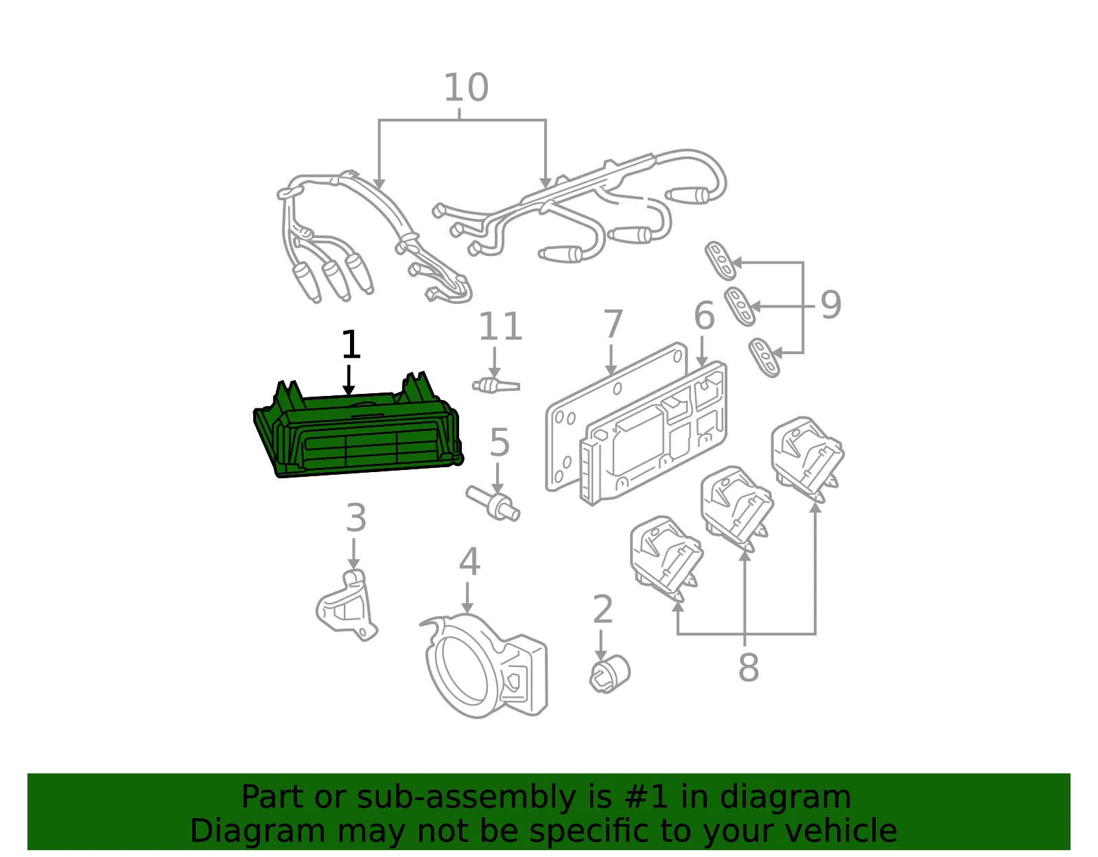Powertrain Control Module - GM (12600930)
