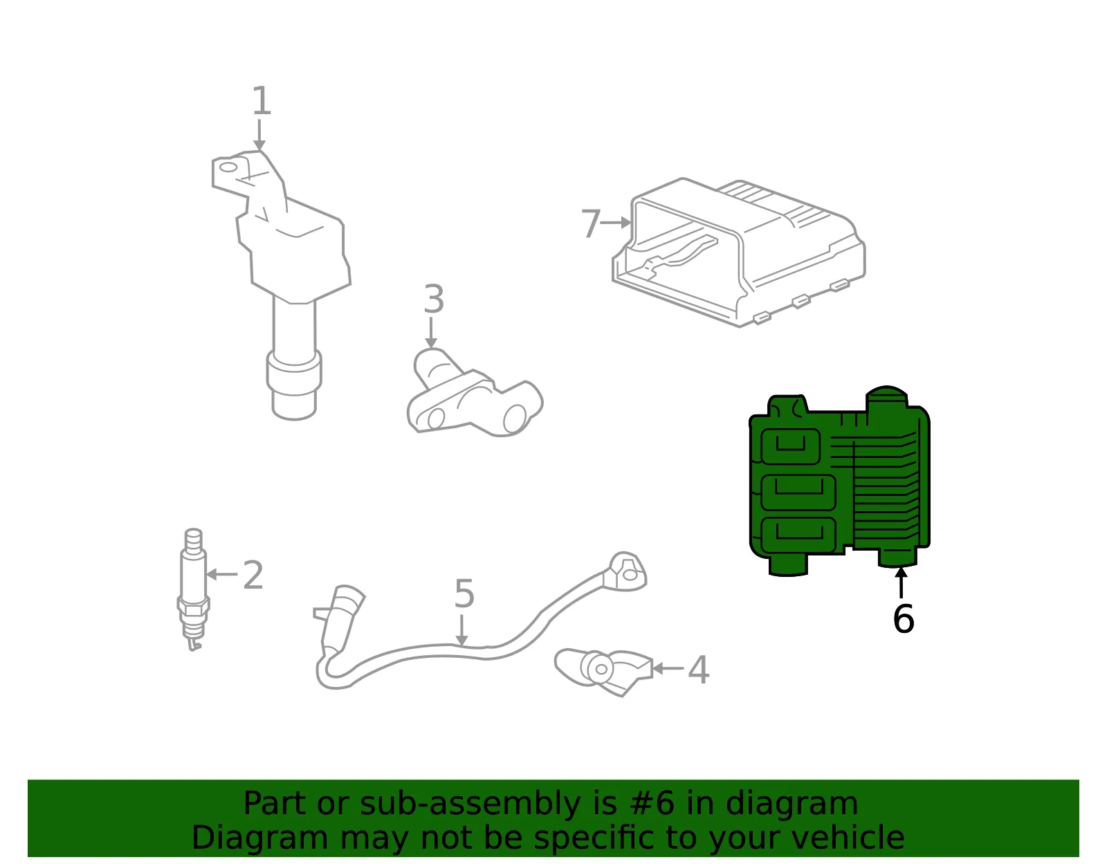 Engine Control Module - GM (12612397)