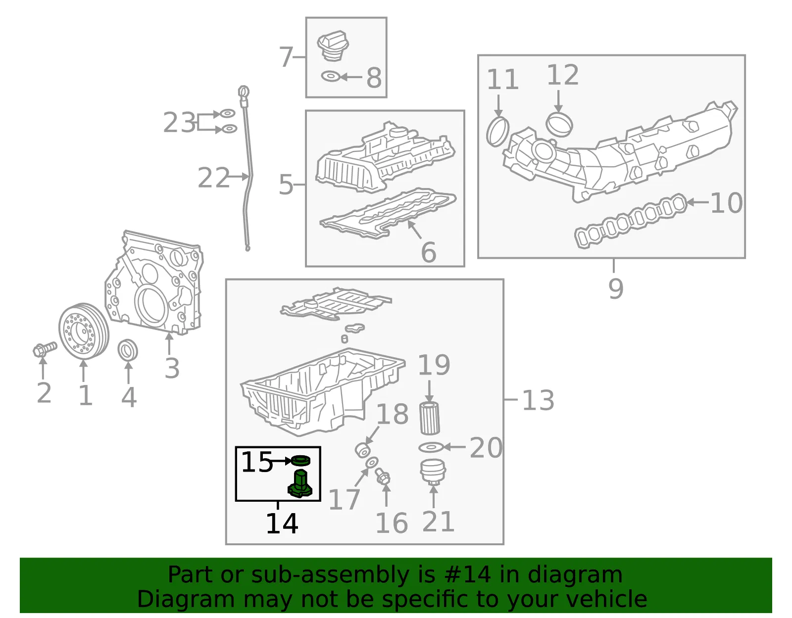 Engine Oil Level Indicator Switch - GM (12627008)