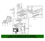 Engine Oil Level Indicator Switch - GM (12627008)