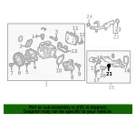 Engine Coolant Temperature Sensor O-Ring - GM (12639042)