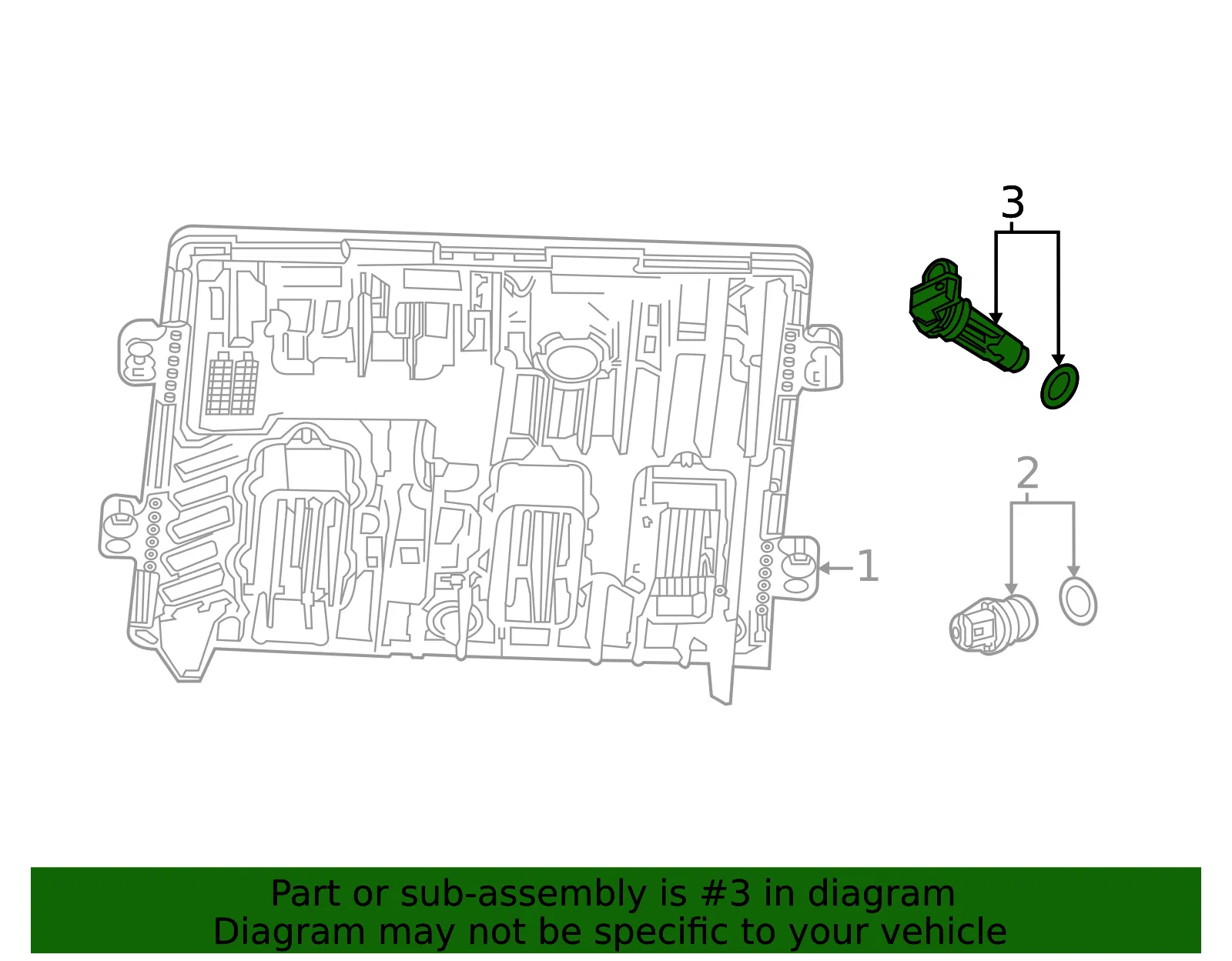 Engine Crankshaft Position Sensor - ACDelco (12641040)