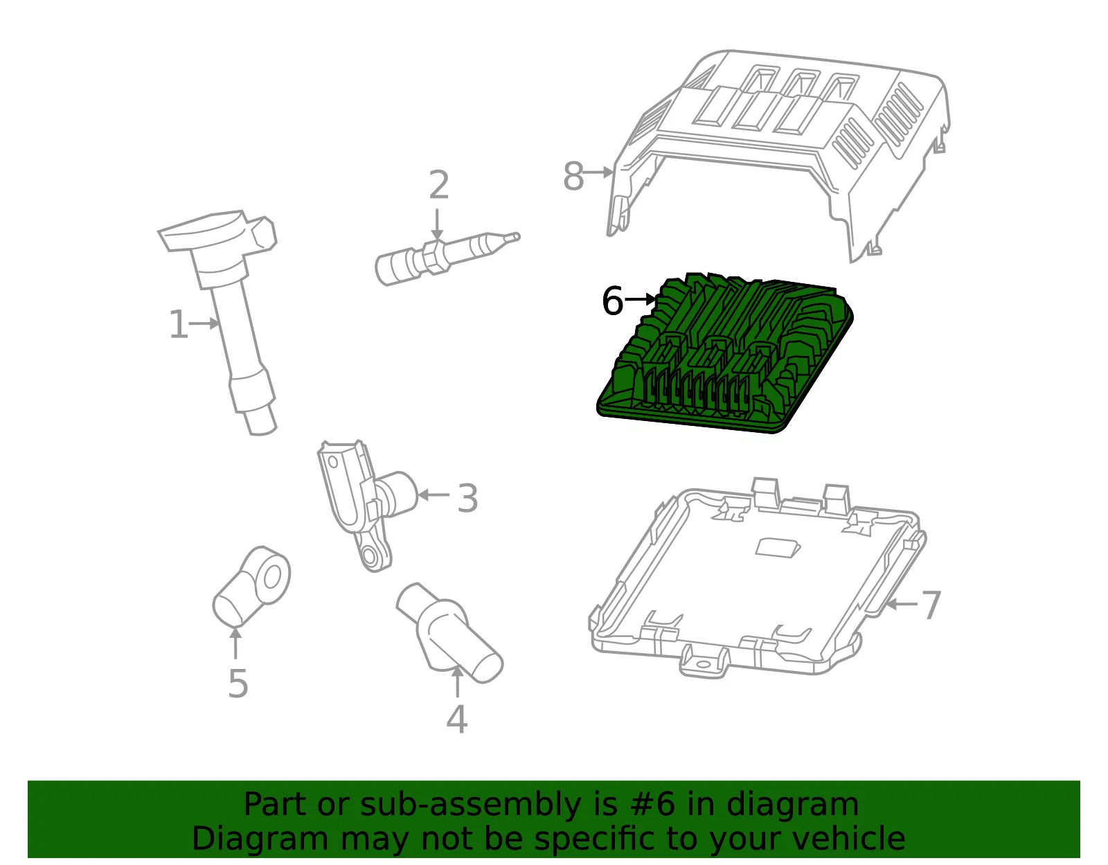 Engine Control Module - ACDelco (12651993)
