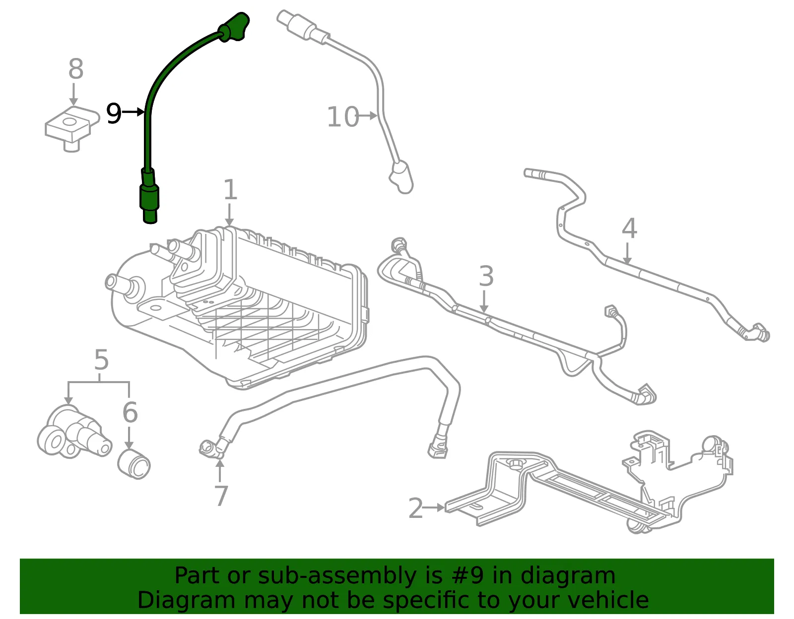 Oxygen Sensor - GM (12696688)