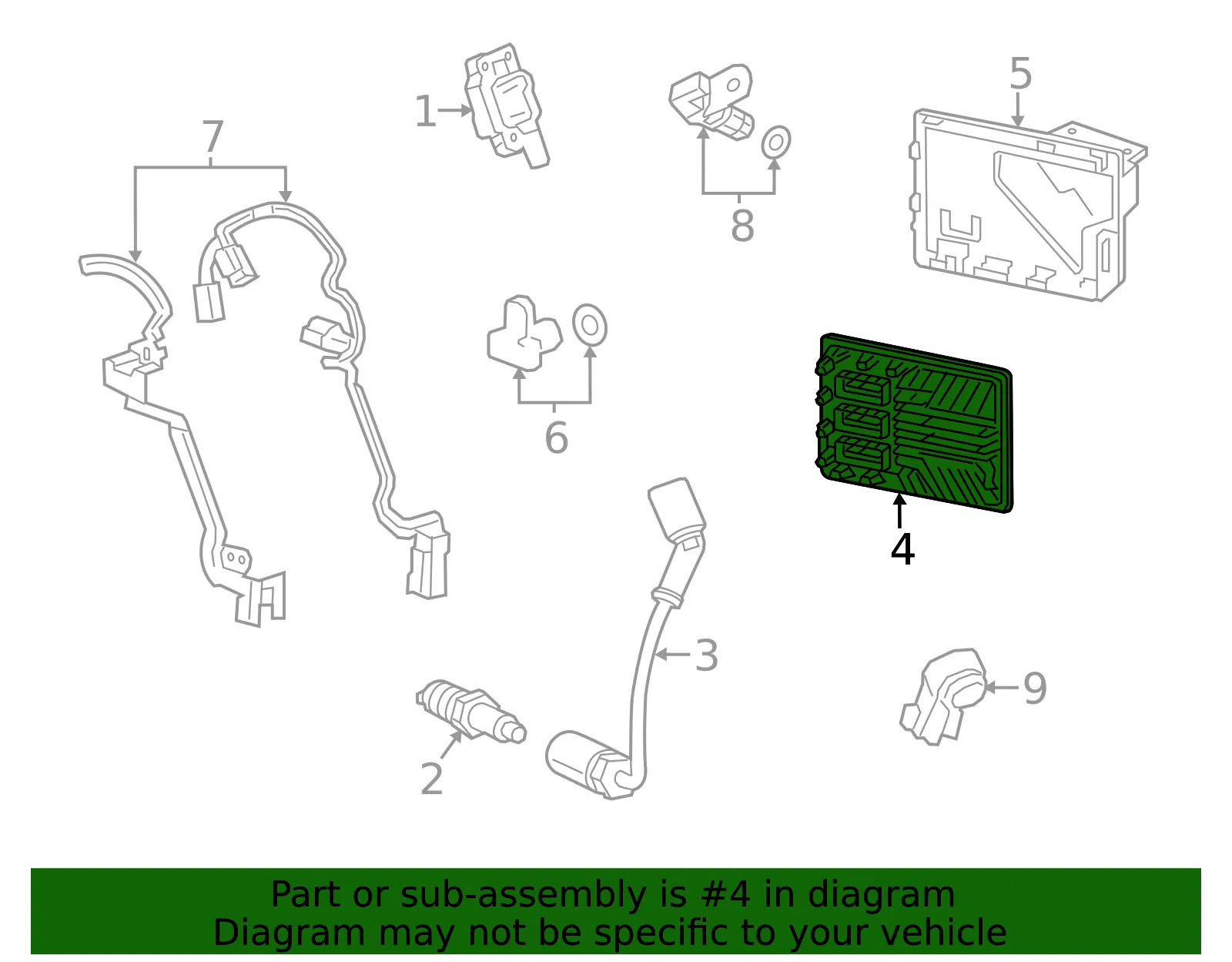 Engine Control Module - ACDelco (12704477)
