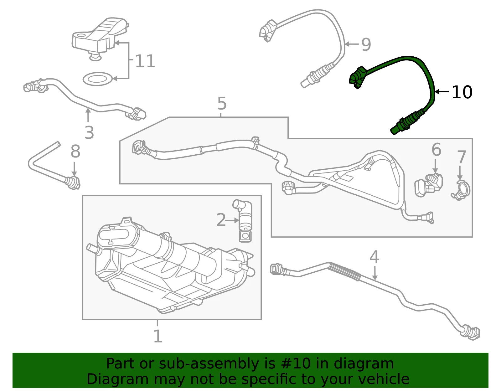 Oxygen Sensor - GM (12705843)
