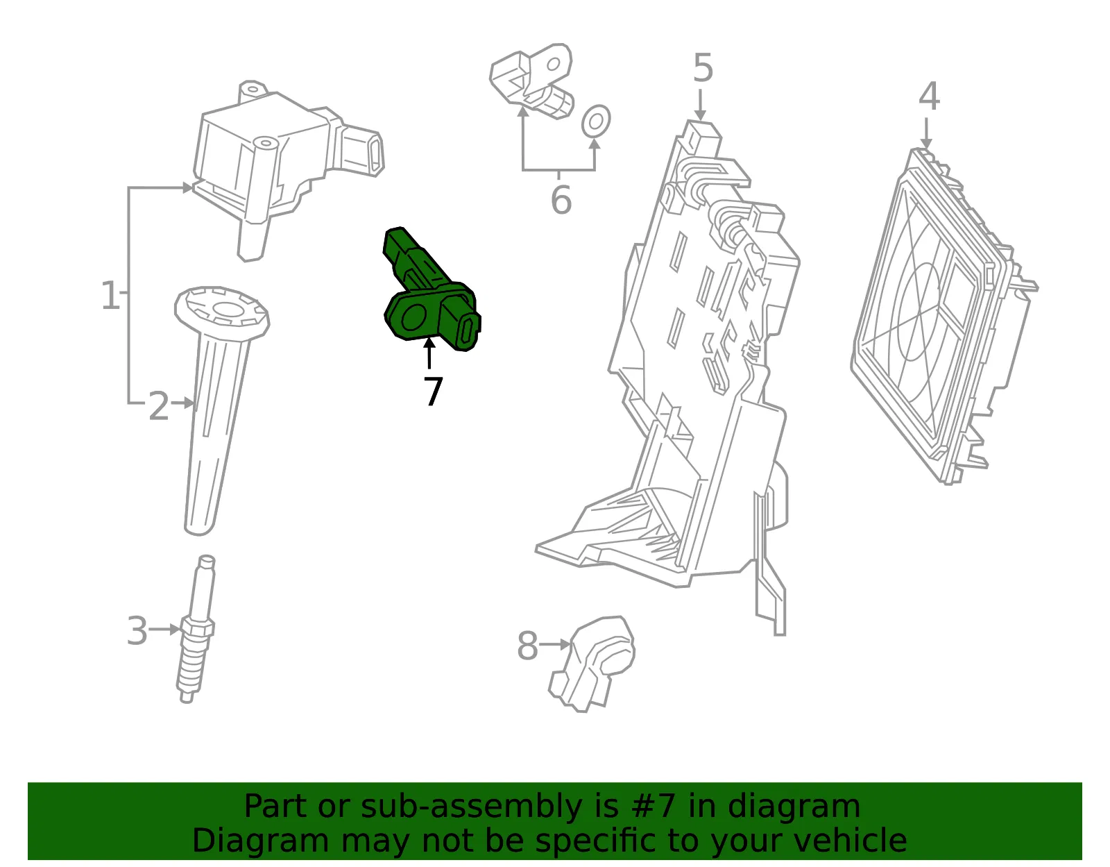 Engine Crankshaft Position Sensor - ACDelco (12706708)