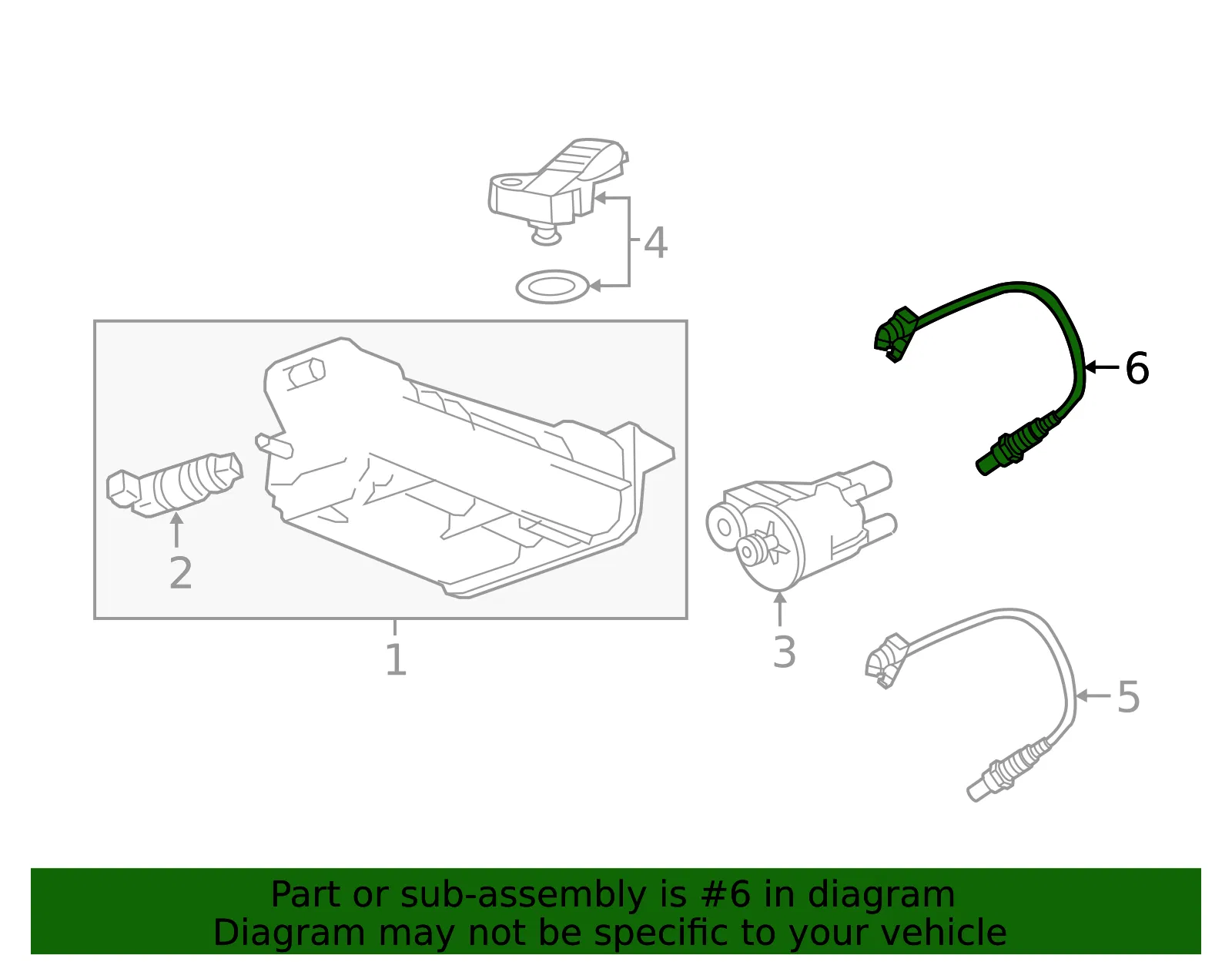 Oxygen Sensor - GM (12718669)