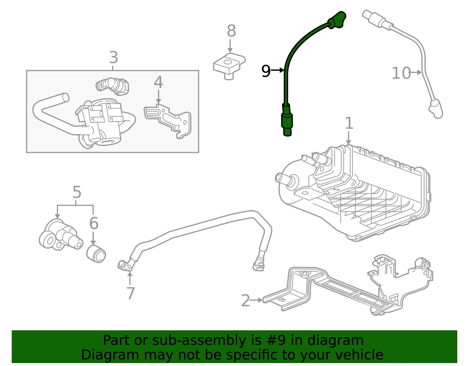 Oxygen Sensor - GM (12721346)