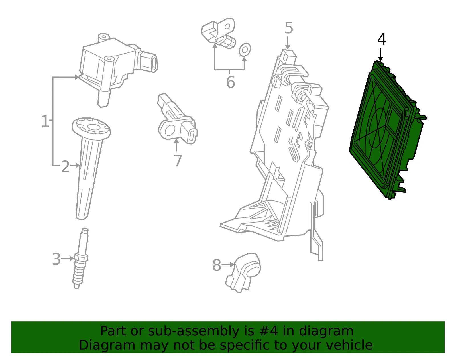 Engine Control Module - GM (12726508)