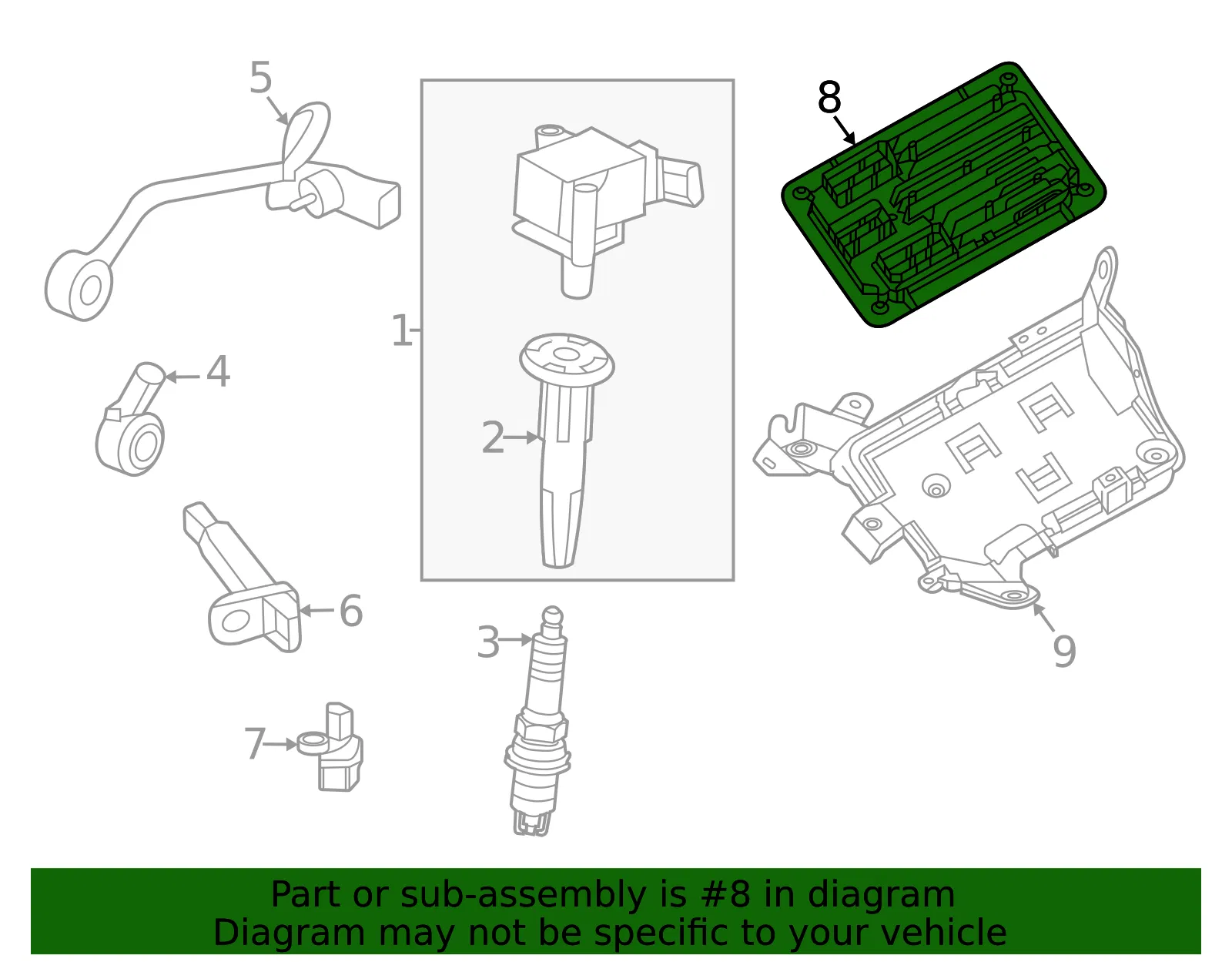 Engine Control Module - GM (12726539)