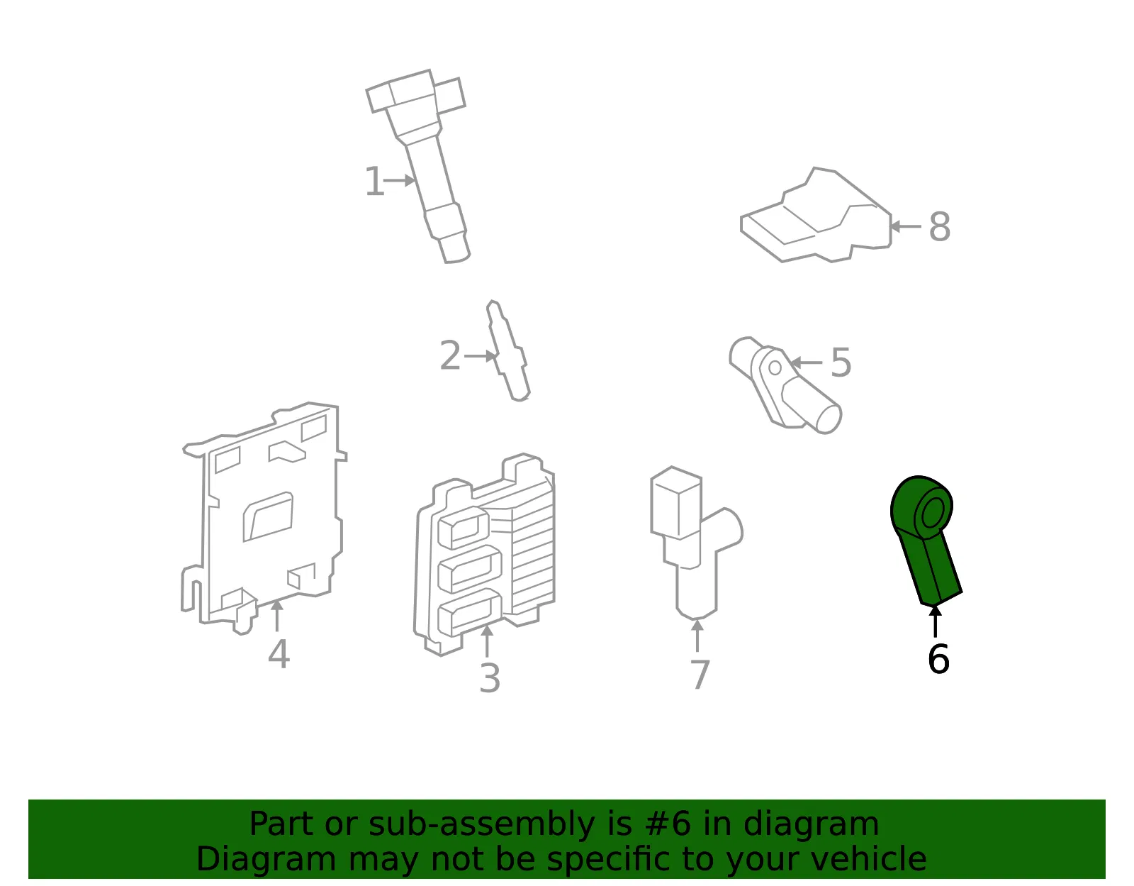 Knock Sensor - GM (12729597)