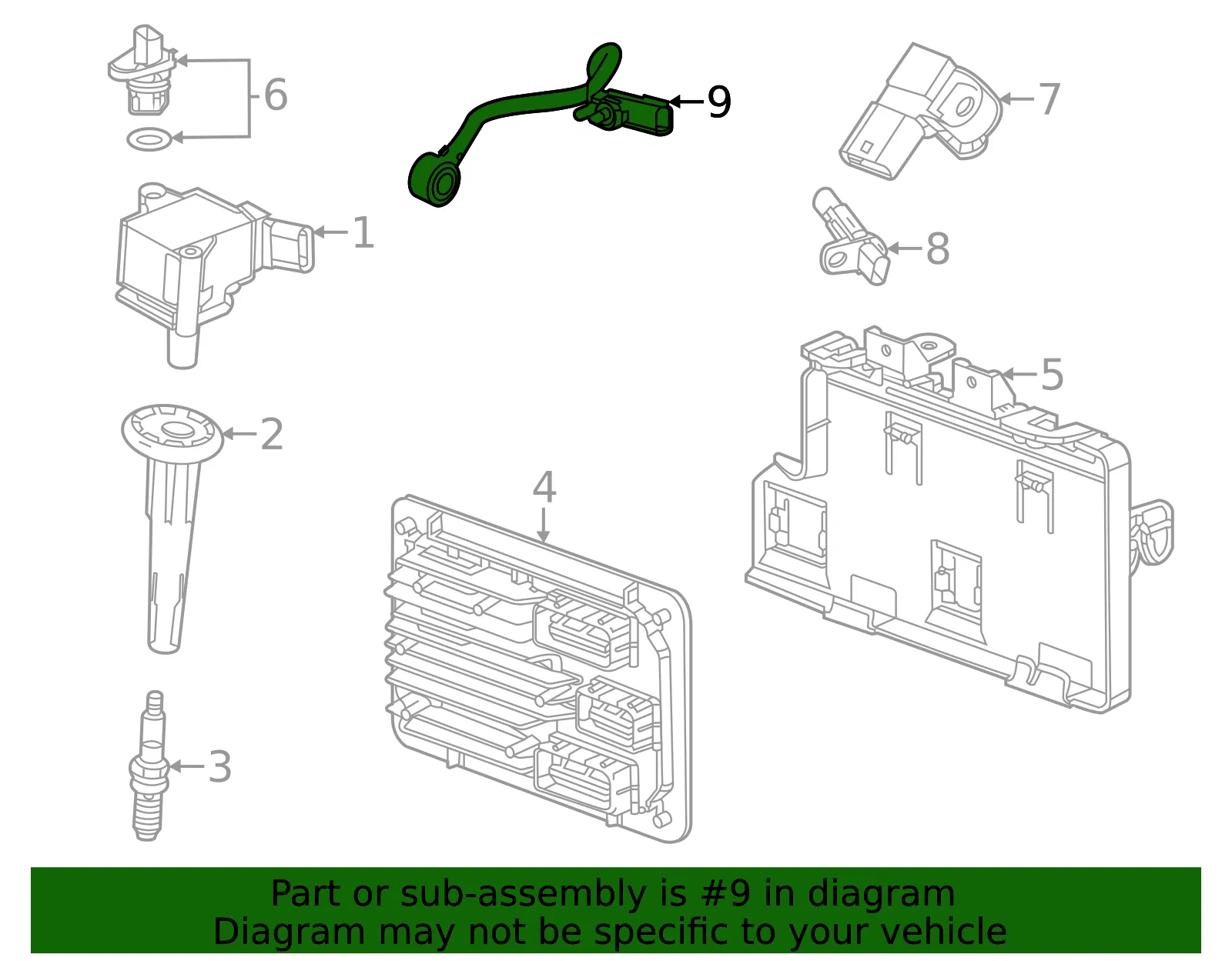 Sensor - GM (12737536)