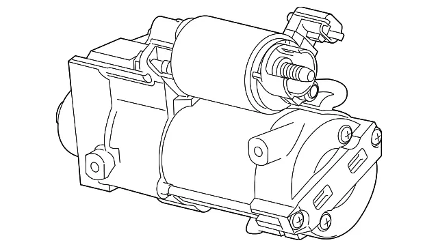 Starter - GM (12740951)