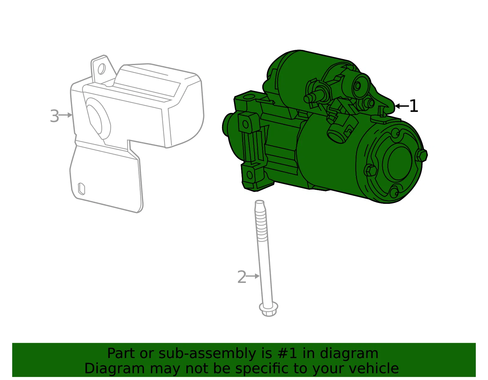 Starter - GM (12742105)