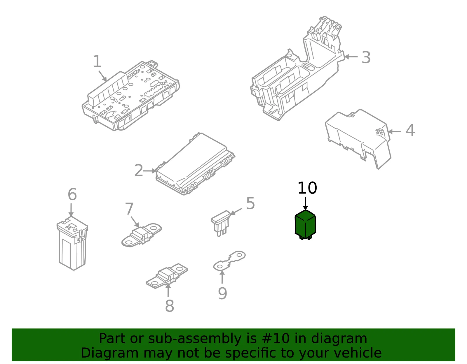 Multi-Purpose Relay - GM (13266315)