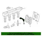 Engine Control Module Wiring Harness Bracket - GM (13290278)