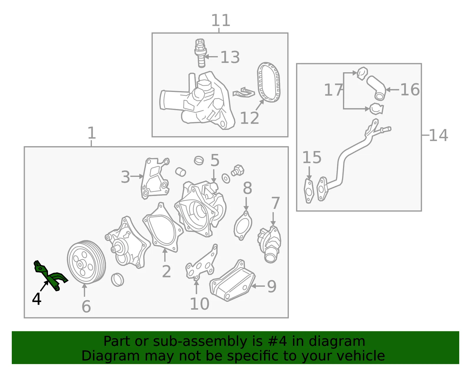 Engine Wiring Harness Bracket - GM (13413166)