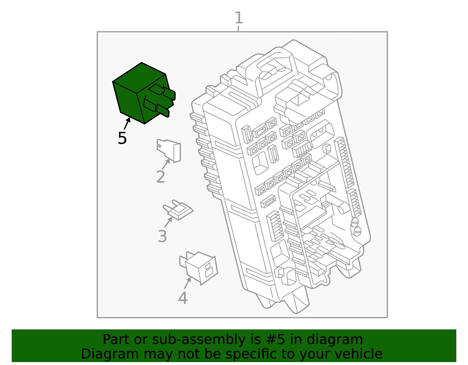 Multi-Purpose Relay - GM (13455281)