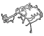 Engine Control Module and Engine Wiring Harness - GM (13463512)