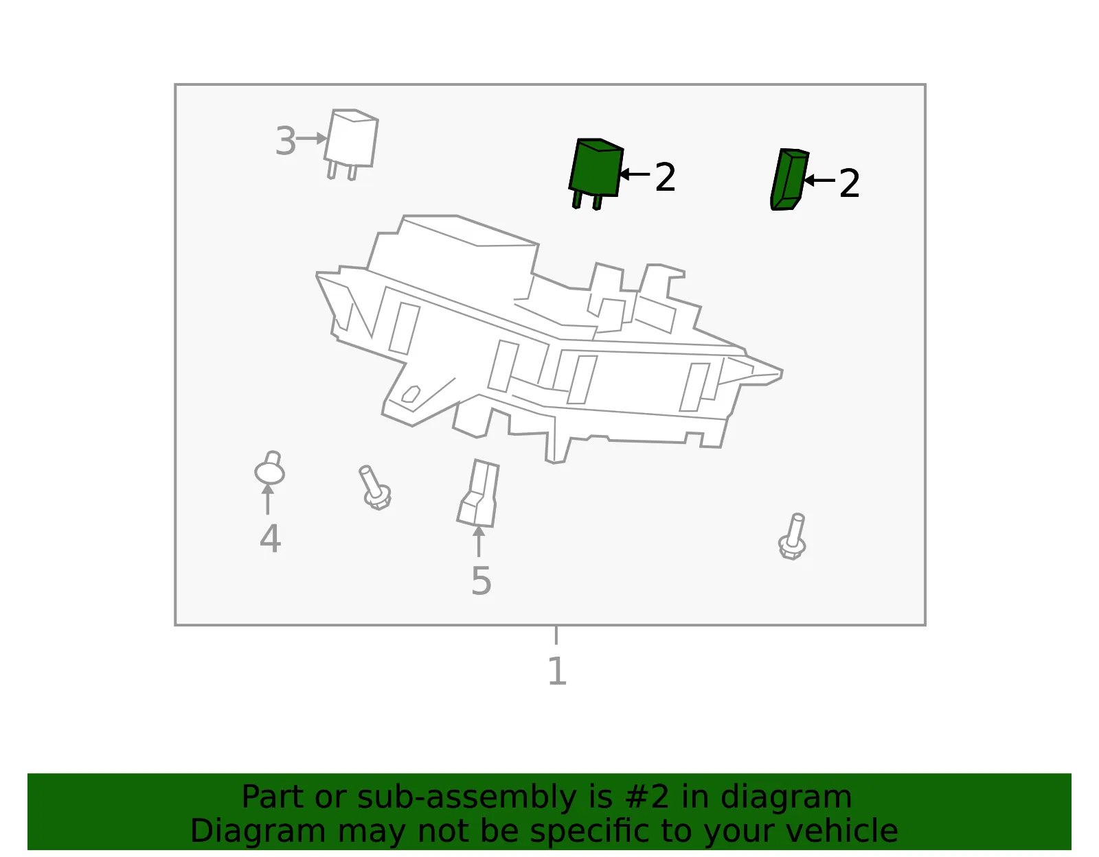 Multi-Purpose Relay - GM (13500113)
