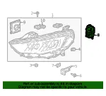 Headlamp Bulb - GM (13503383)