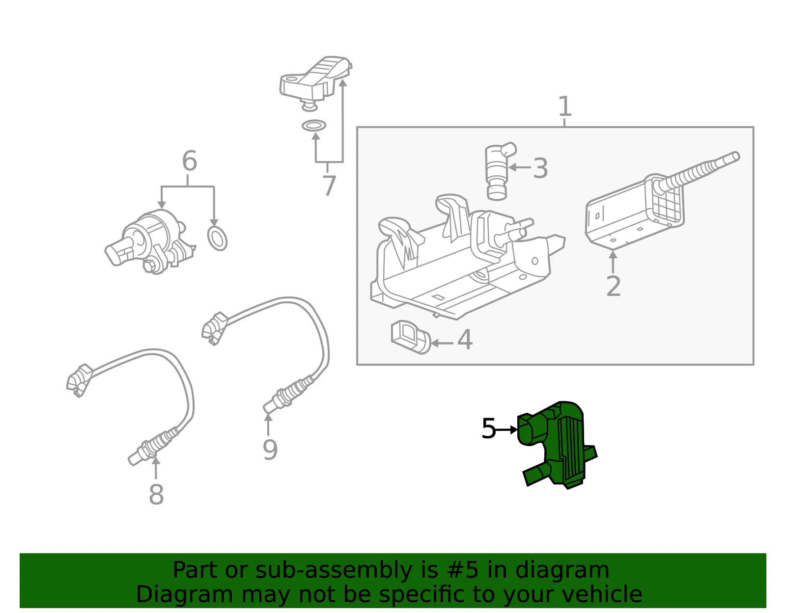 Flex Fuel Sensor - GM (13507129)