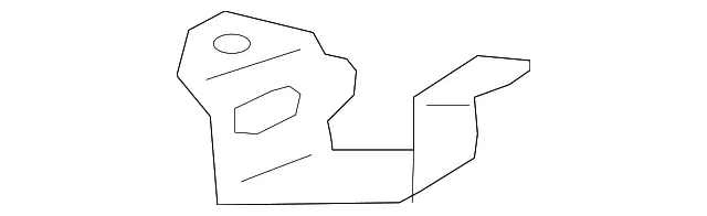 Front Seat Heater Control Module Bracket - GM (13511545)