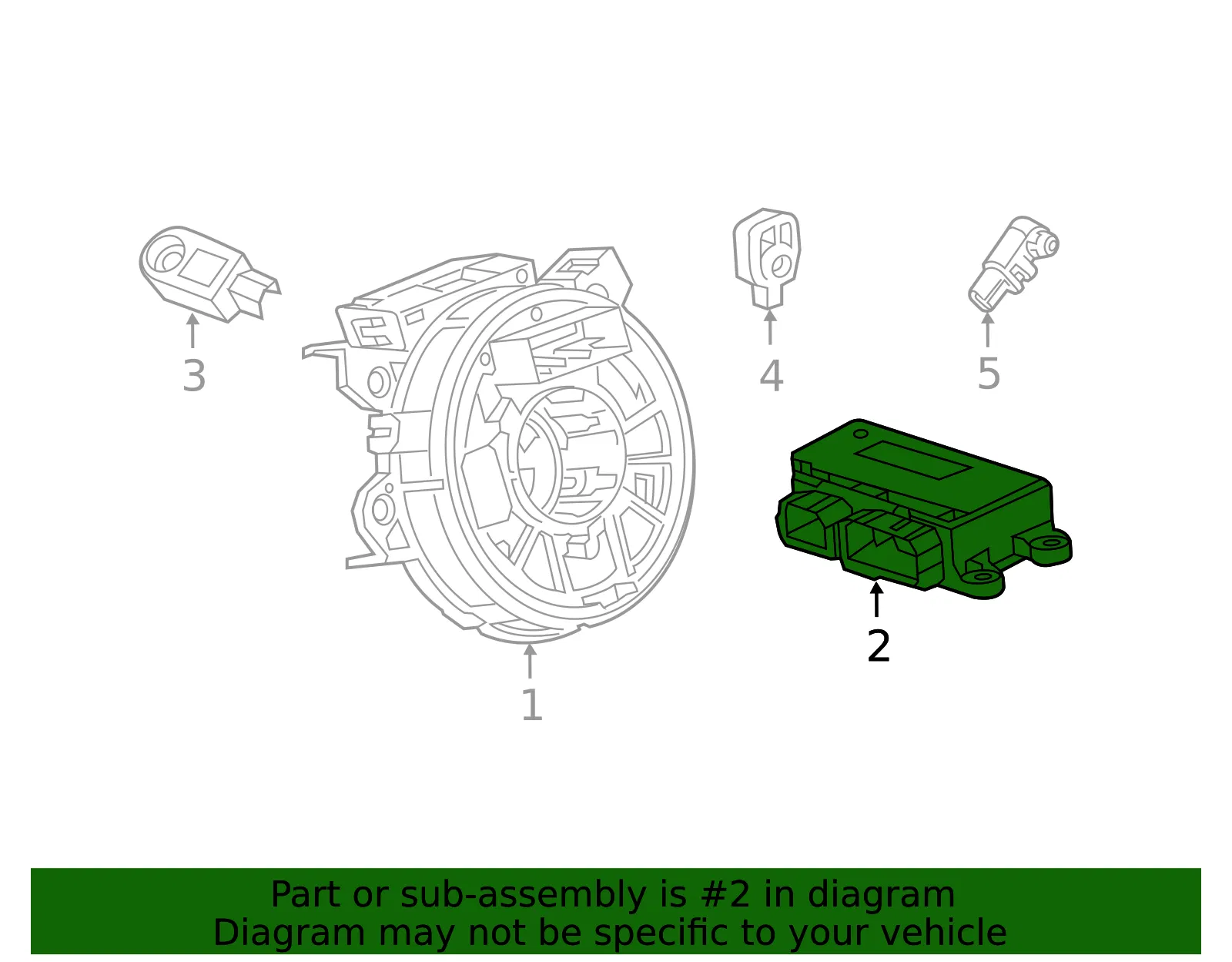 Restraints Control Module - GM (13518546)