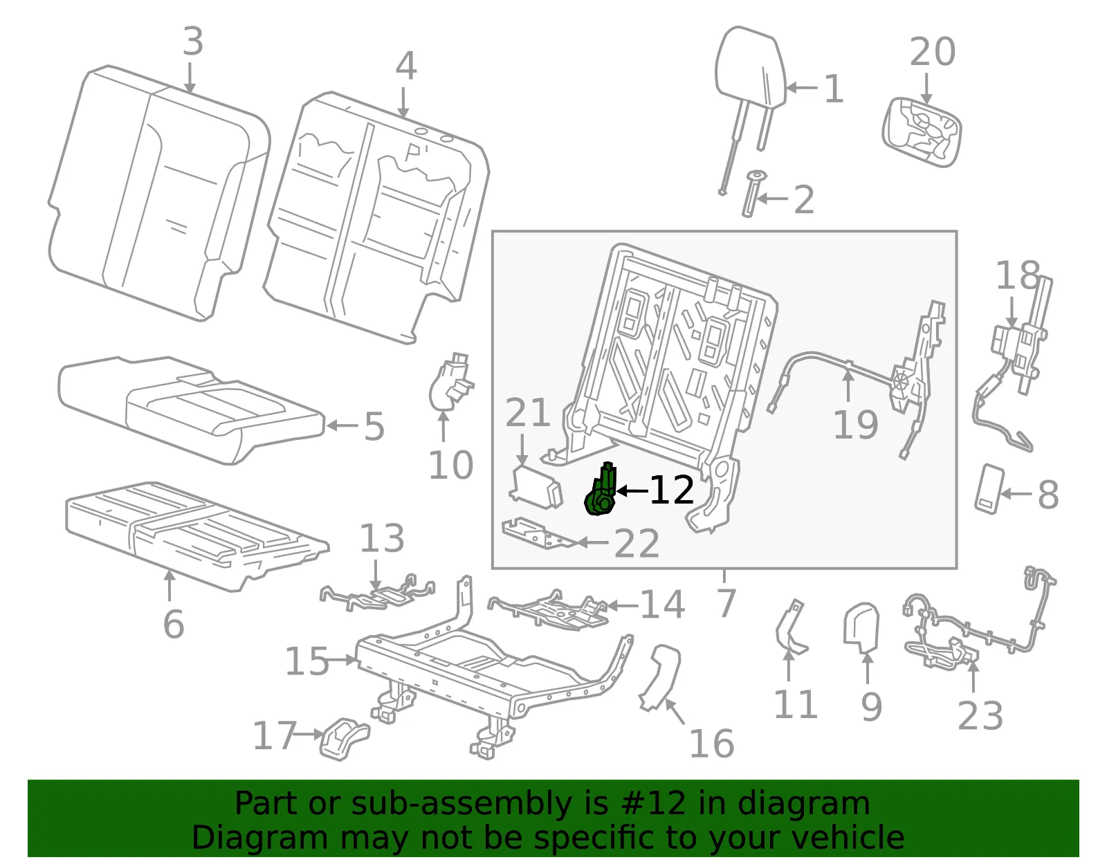 Actuator - GM (13523874)