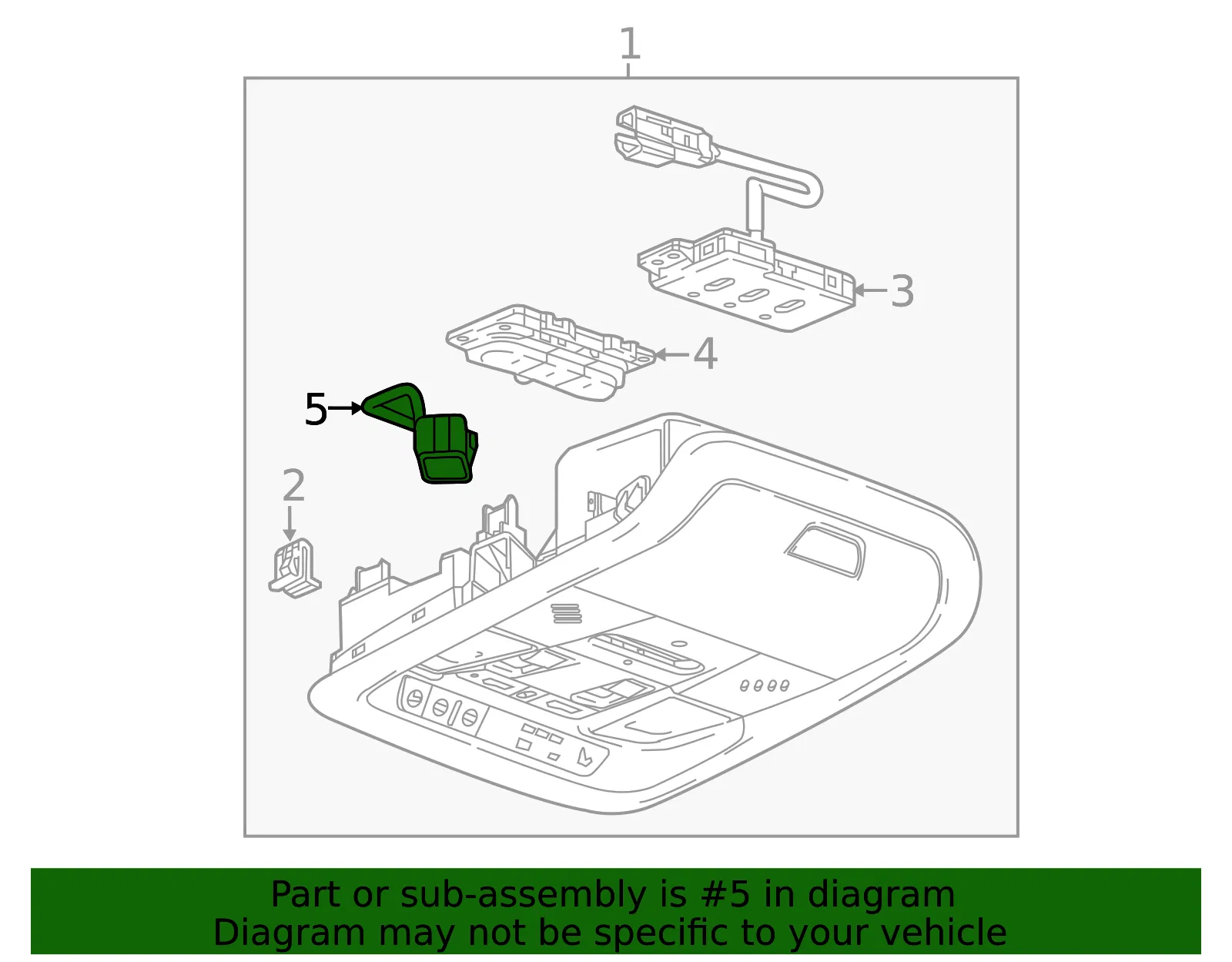 Communication Interface Module Microphone - GM (13524436)