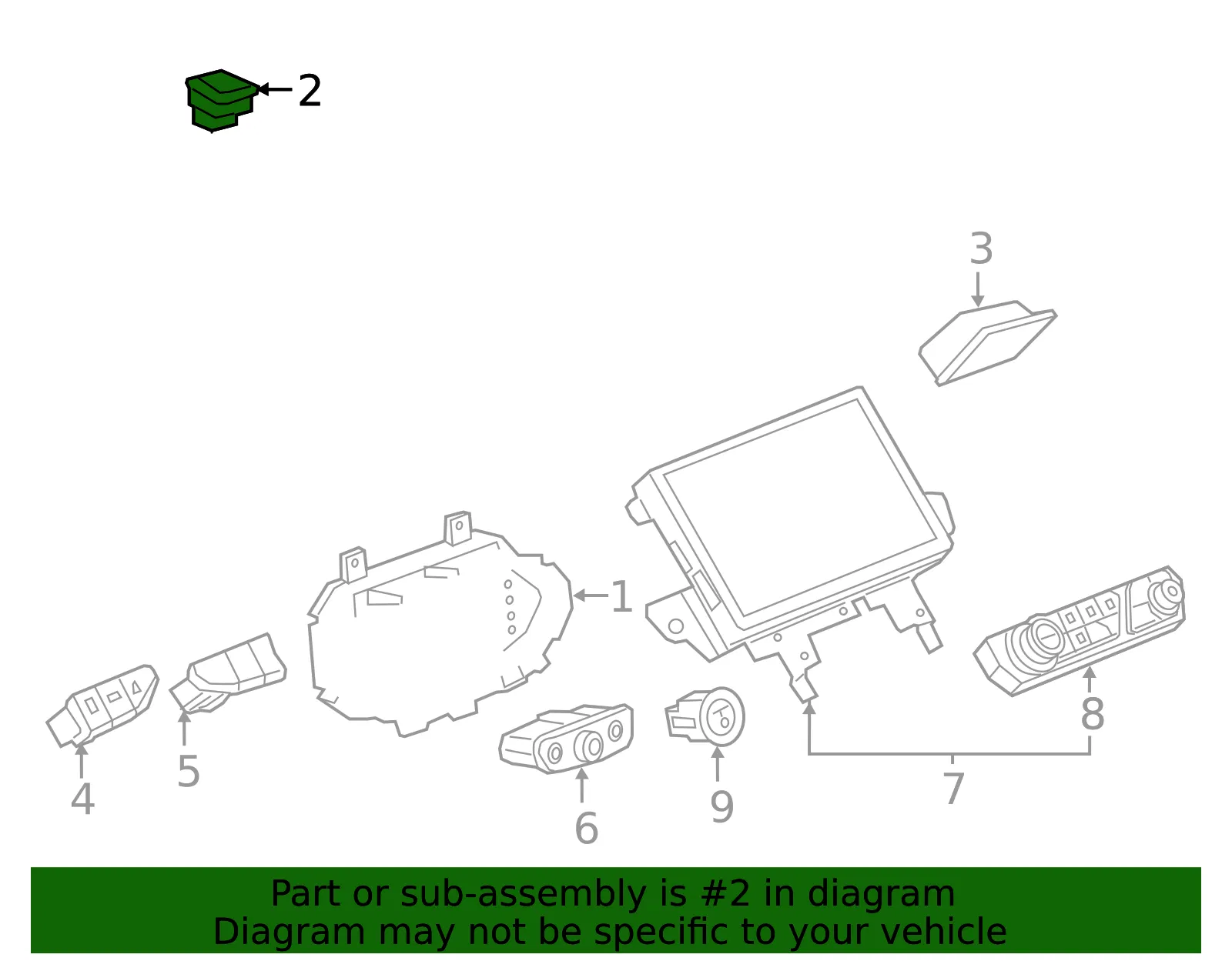 Light Sensor - GM (13529380)