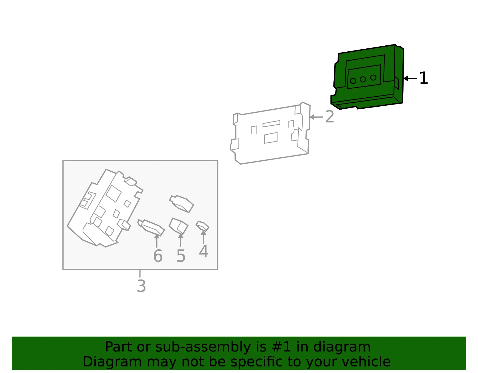 Body Control Module - ACDelco (13534183)