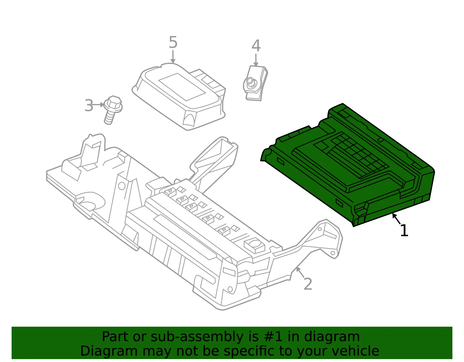 Body Control Module - ACDelco (13534185)