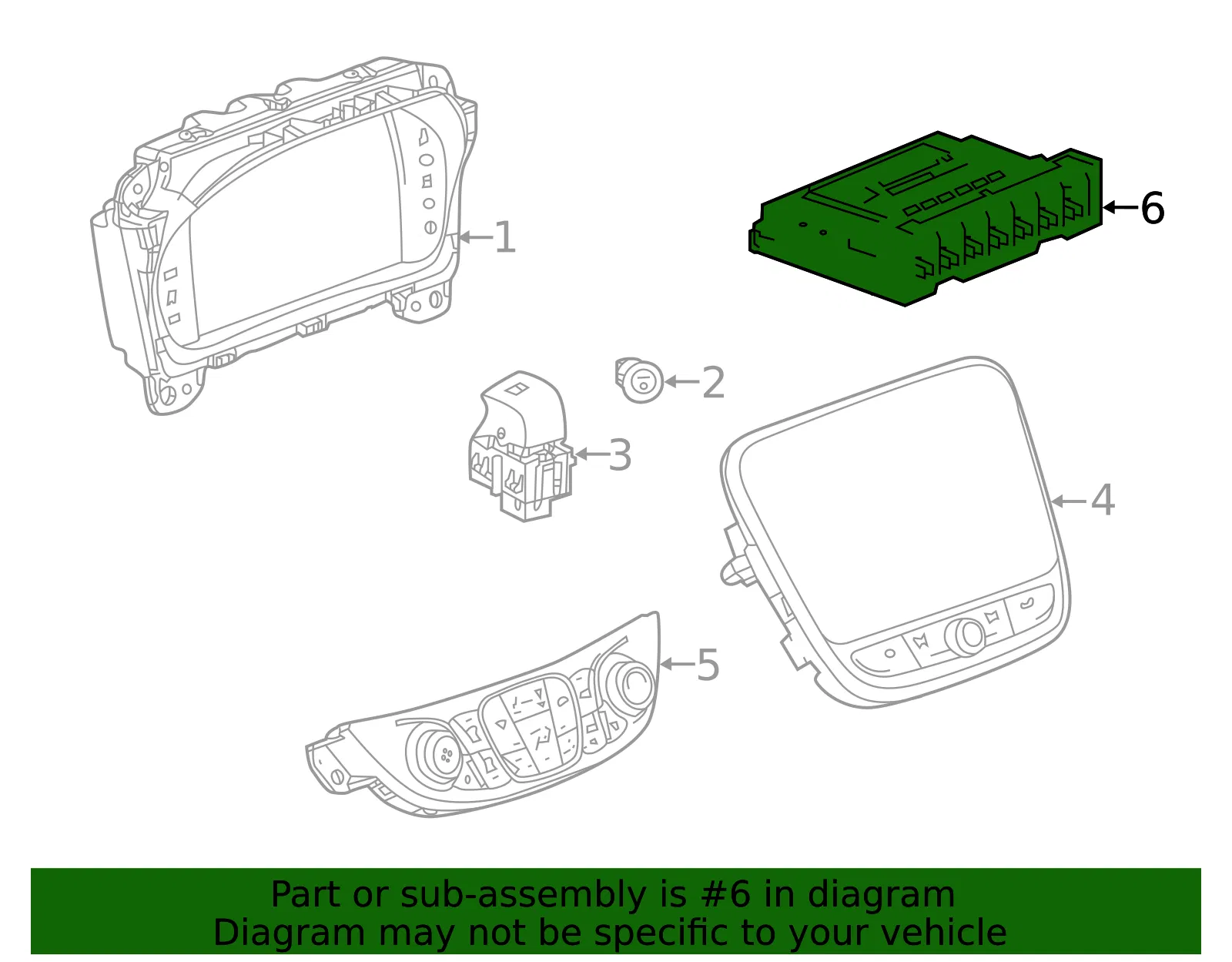 Body Control Module - ACDelco (13534186)