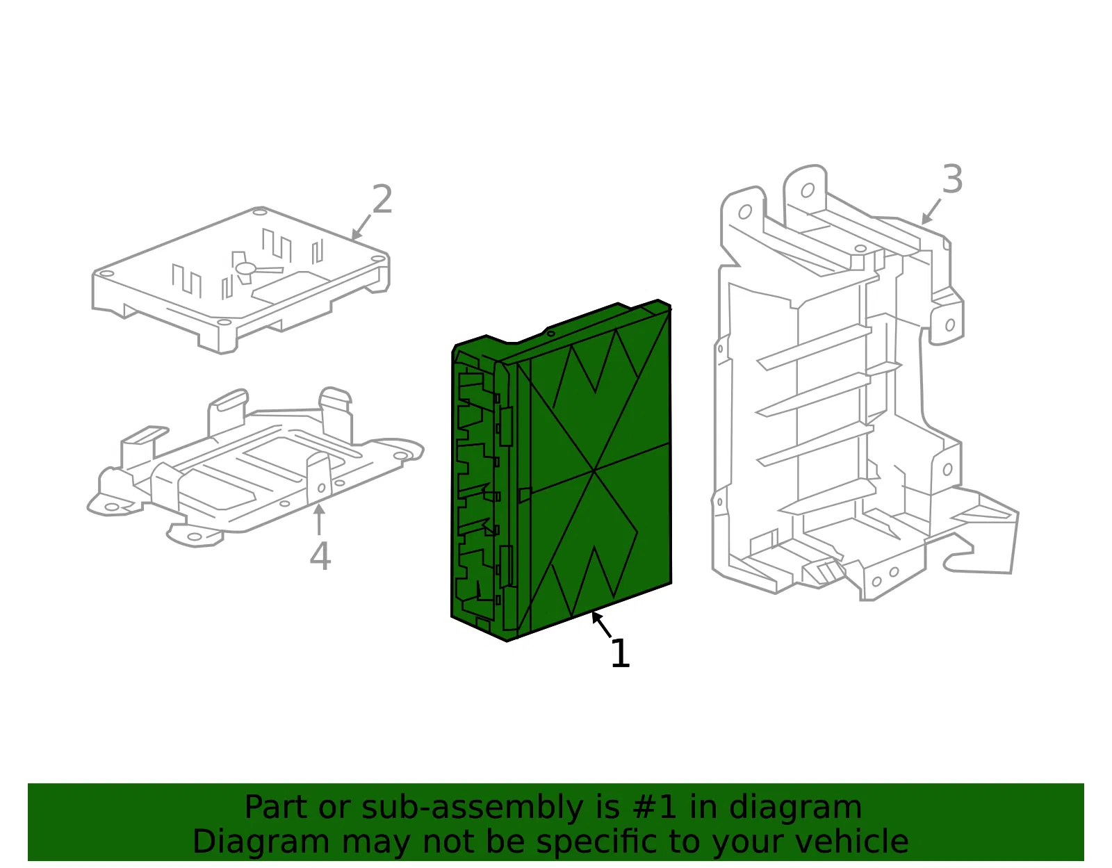 Body Control Module - ACDelco (13534187)