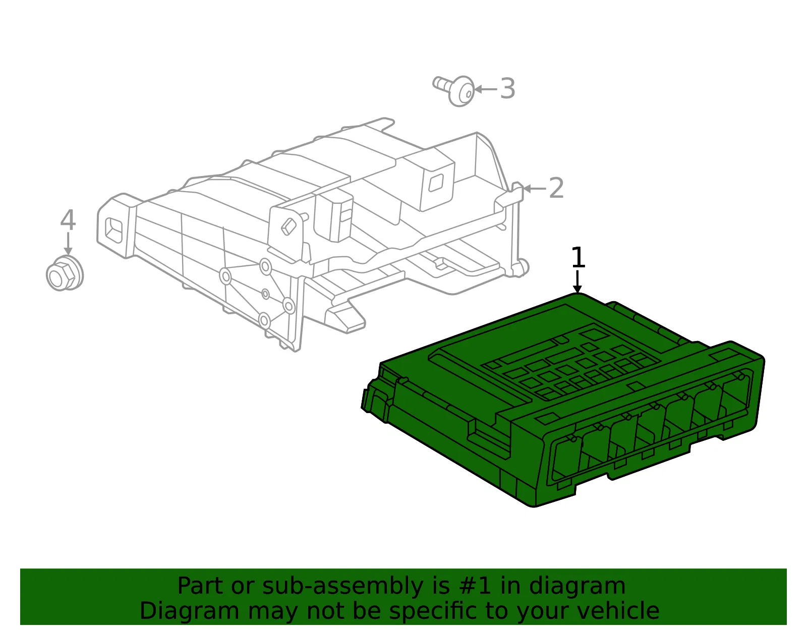 Body Control Module - ACDelco (13534191)
