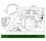 Lock Switch - GM (13534602)